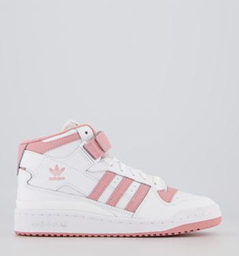 pink adidas high tops