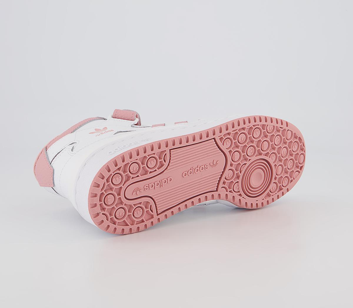 adidas Forum Mid Trainers adidas Forum Mid Trainers Pink White