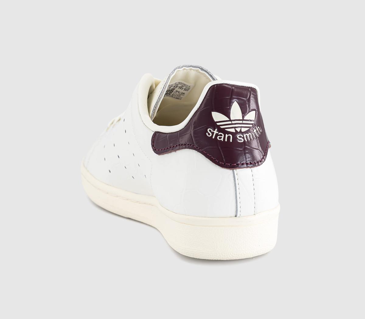 adidasStan Smith 80s TrainersOff White Off White Maroon