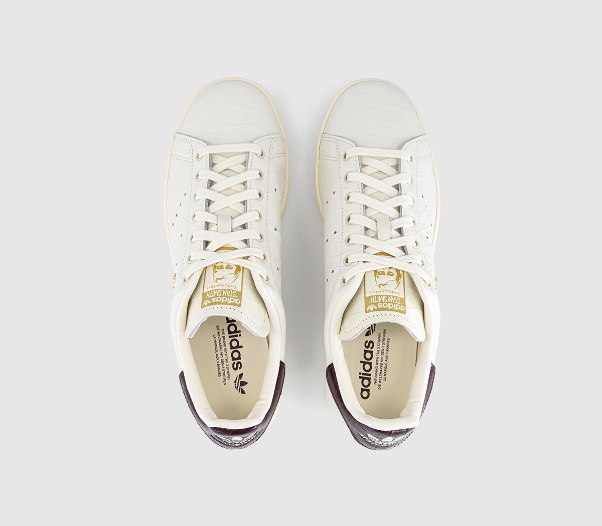 adidasStan Smith 80s TrainersOff White Off White Maroon
