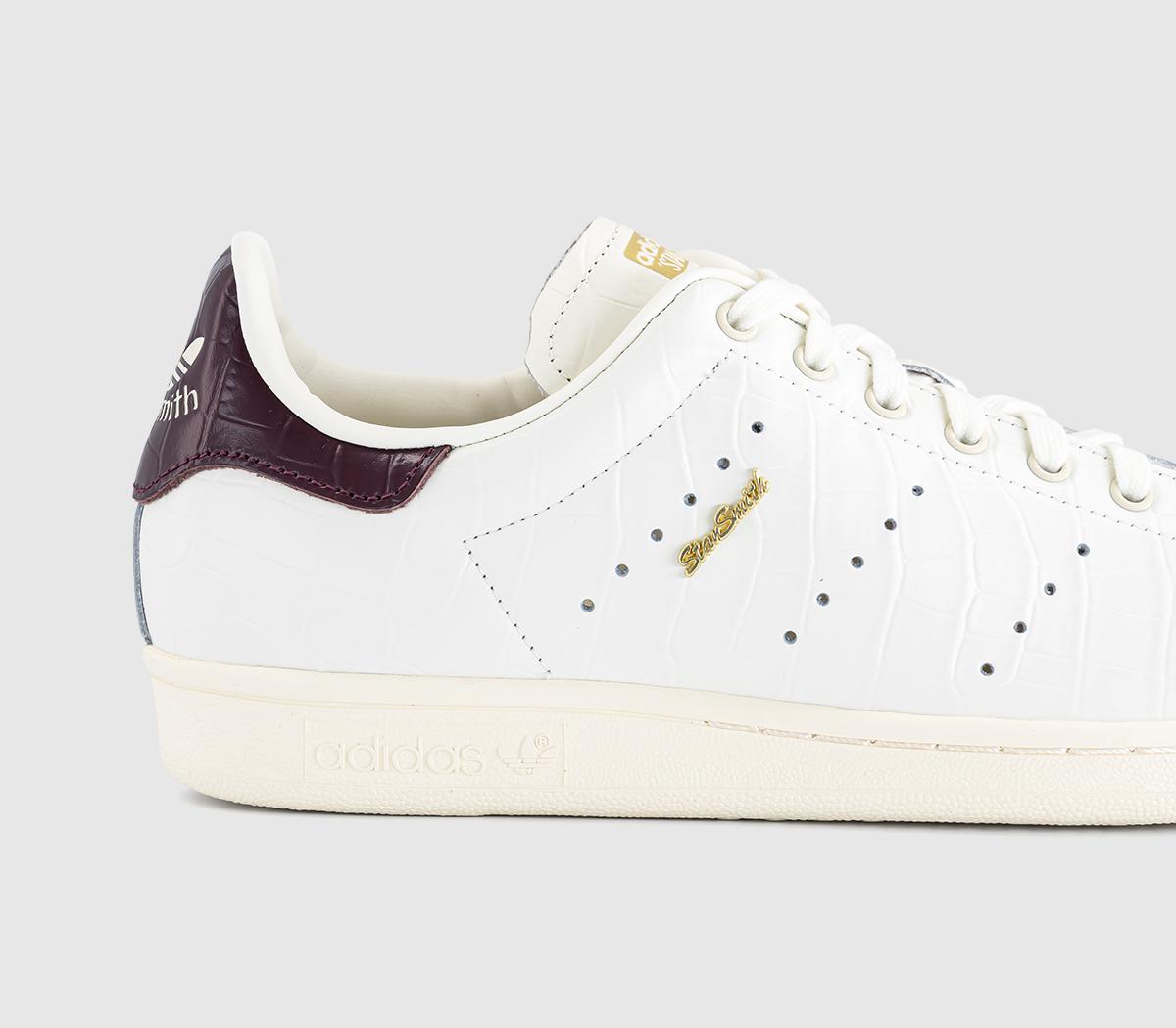 adidasStan Smith 80s TrainersOff White Off White Maroon