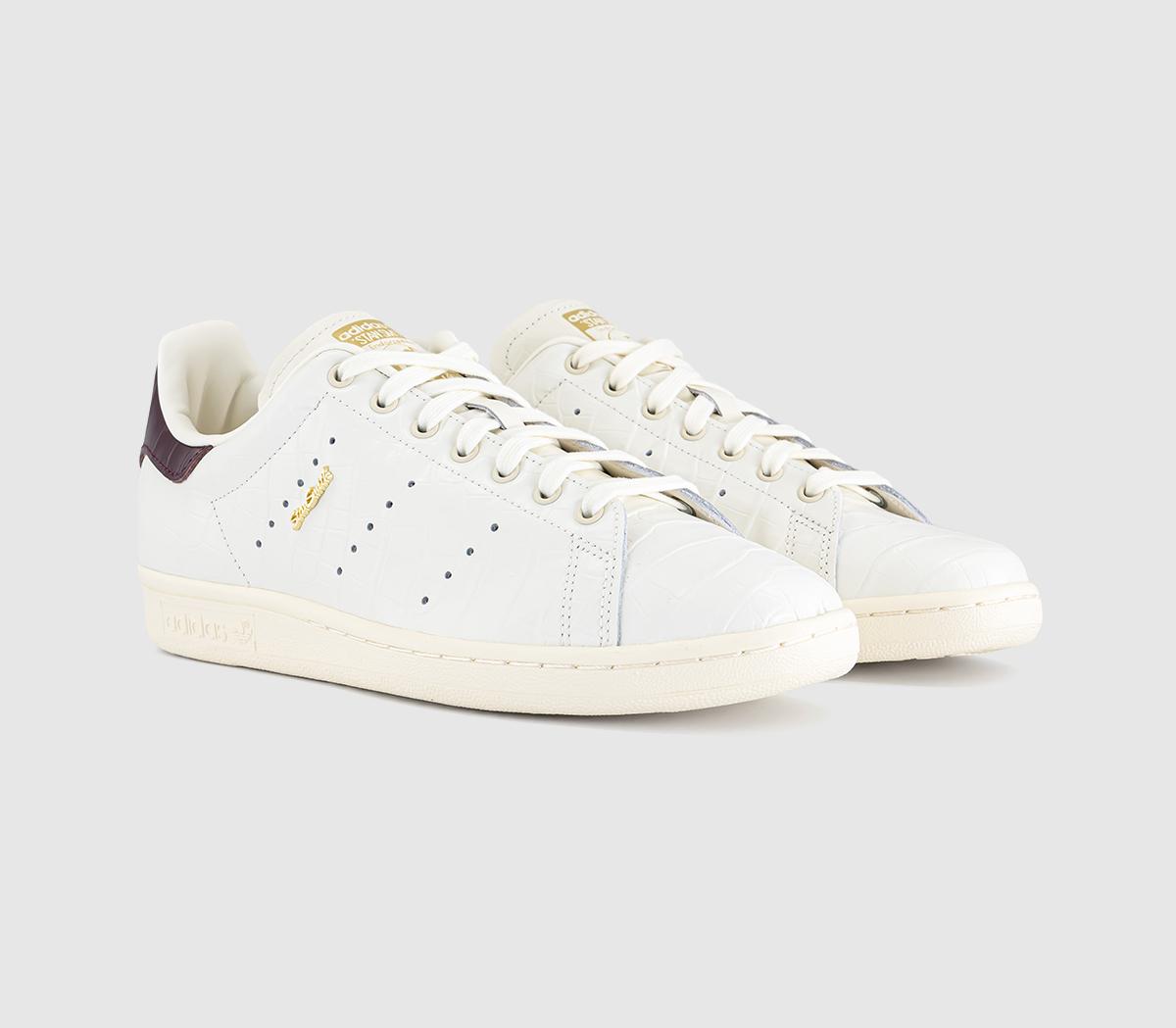 adidasStan Smith 80s TrainersOff White Off White Maroon