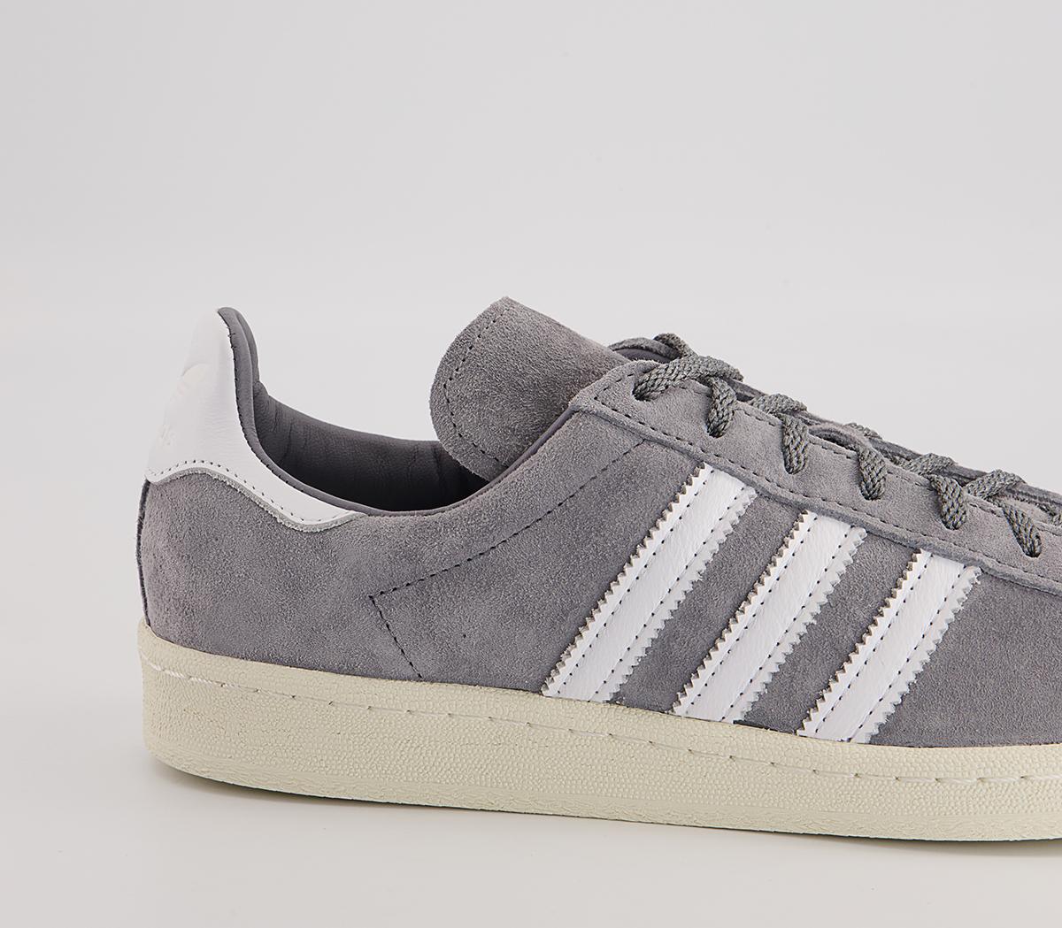 adidas Campus 80s Trainers adidas Campus 80s Trainers Grey White Off White