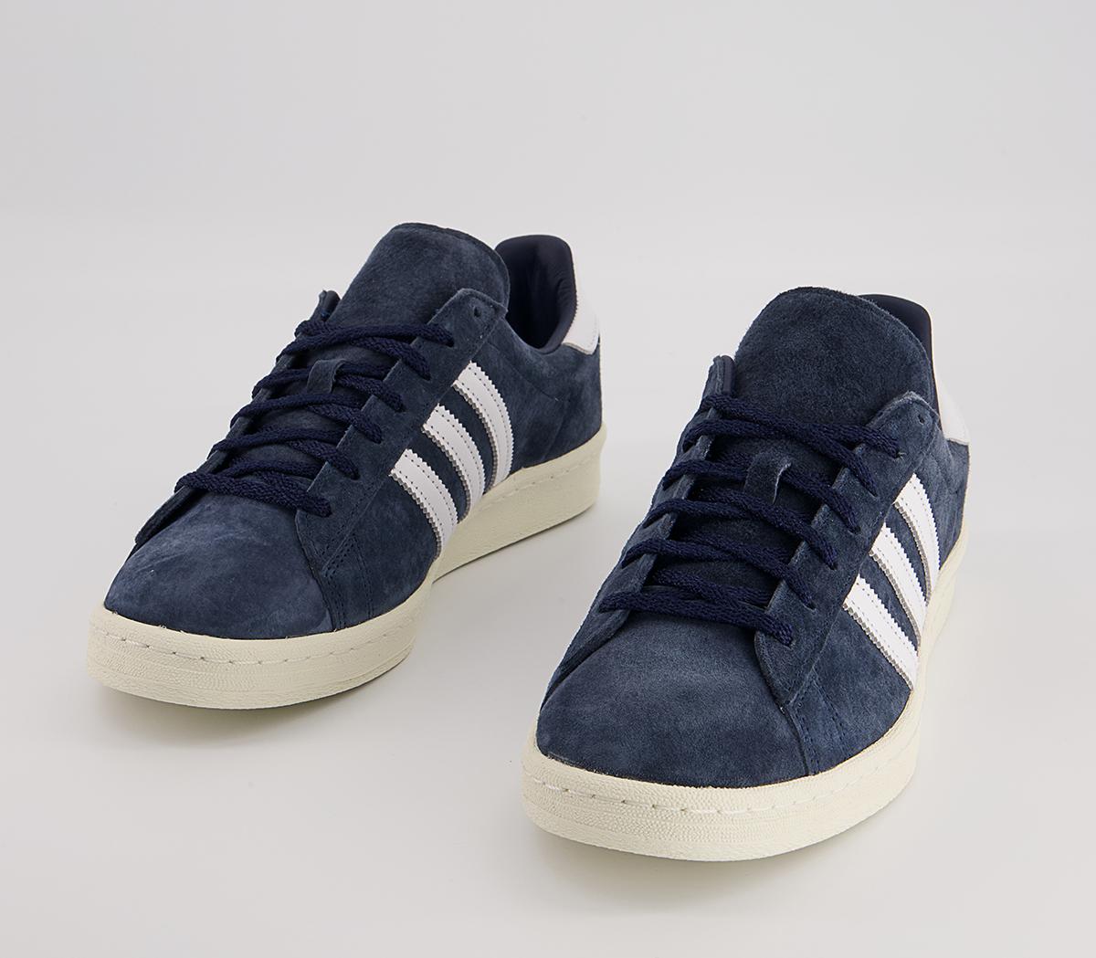 adidasCampus 80s Trainers Core Navy White Off White