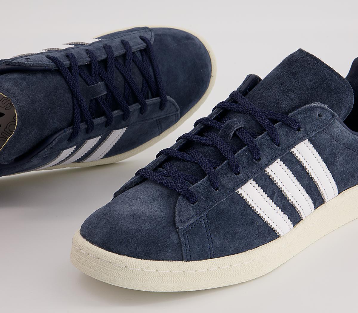 adidasCampus 80s Trainers Core Navy White Off White