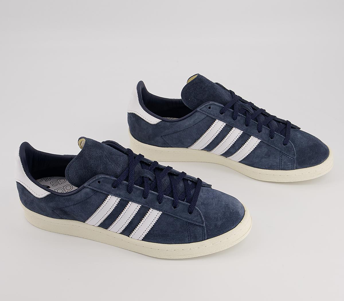 adidasCampus 80s Trainers Core Navy White Off White