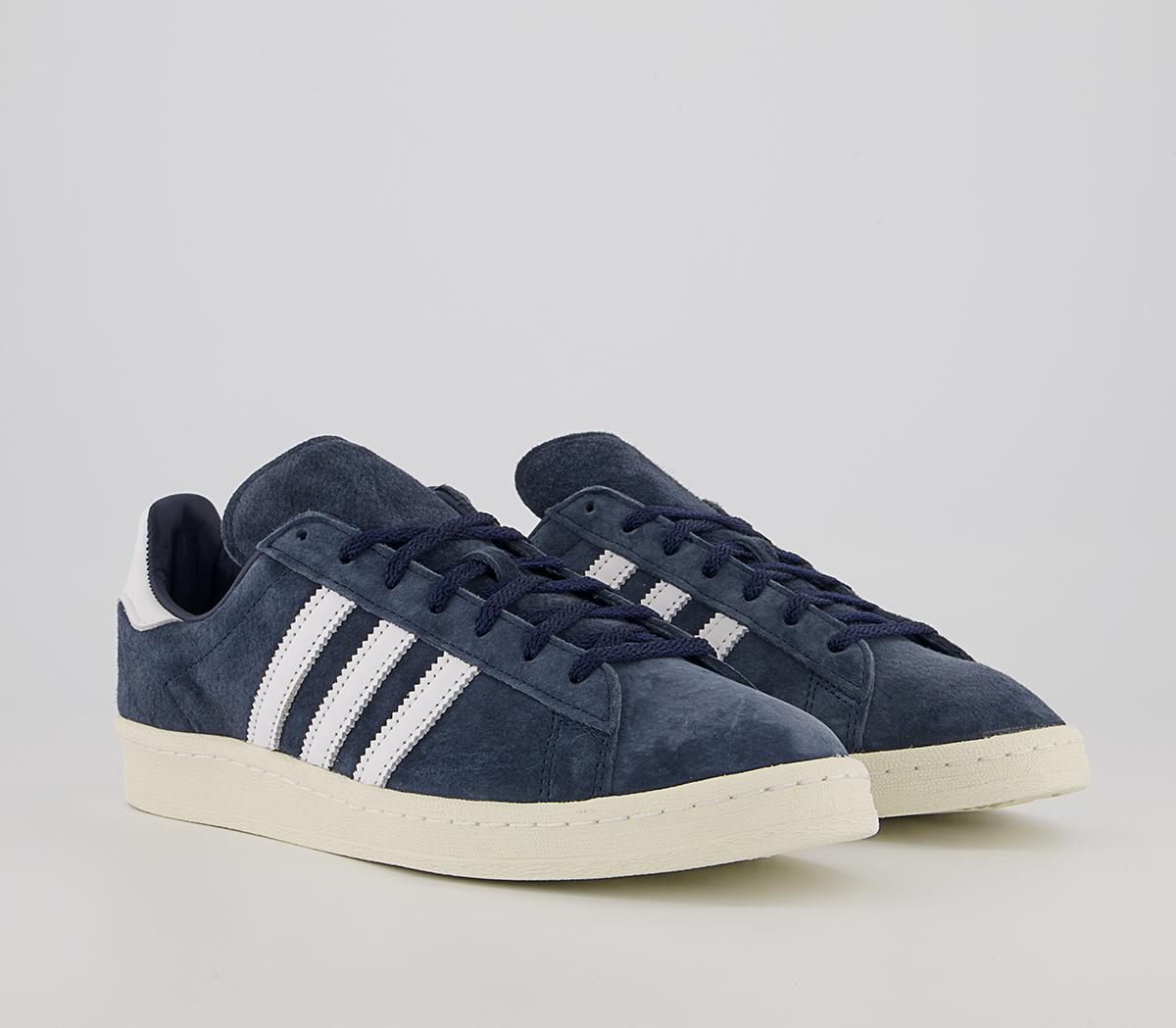 adidasCampus 80s Trainers Core Navy White Off White