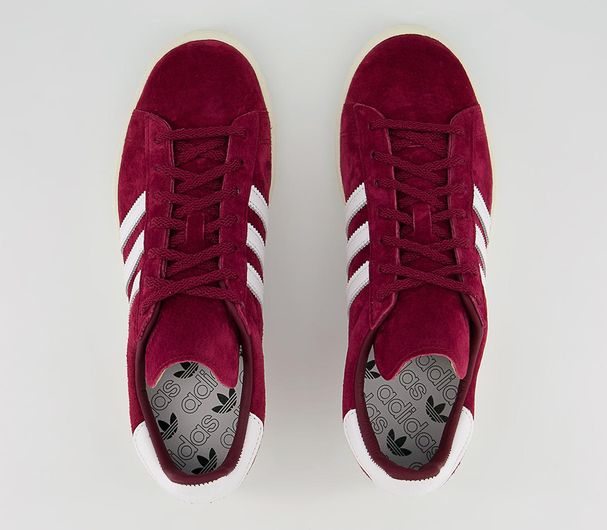 adidas Campus 80s Trainers adidas Campus 80s Trainers Burgundy White Off White