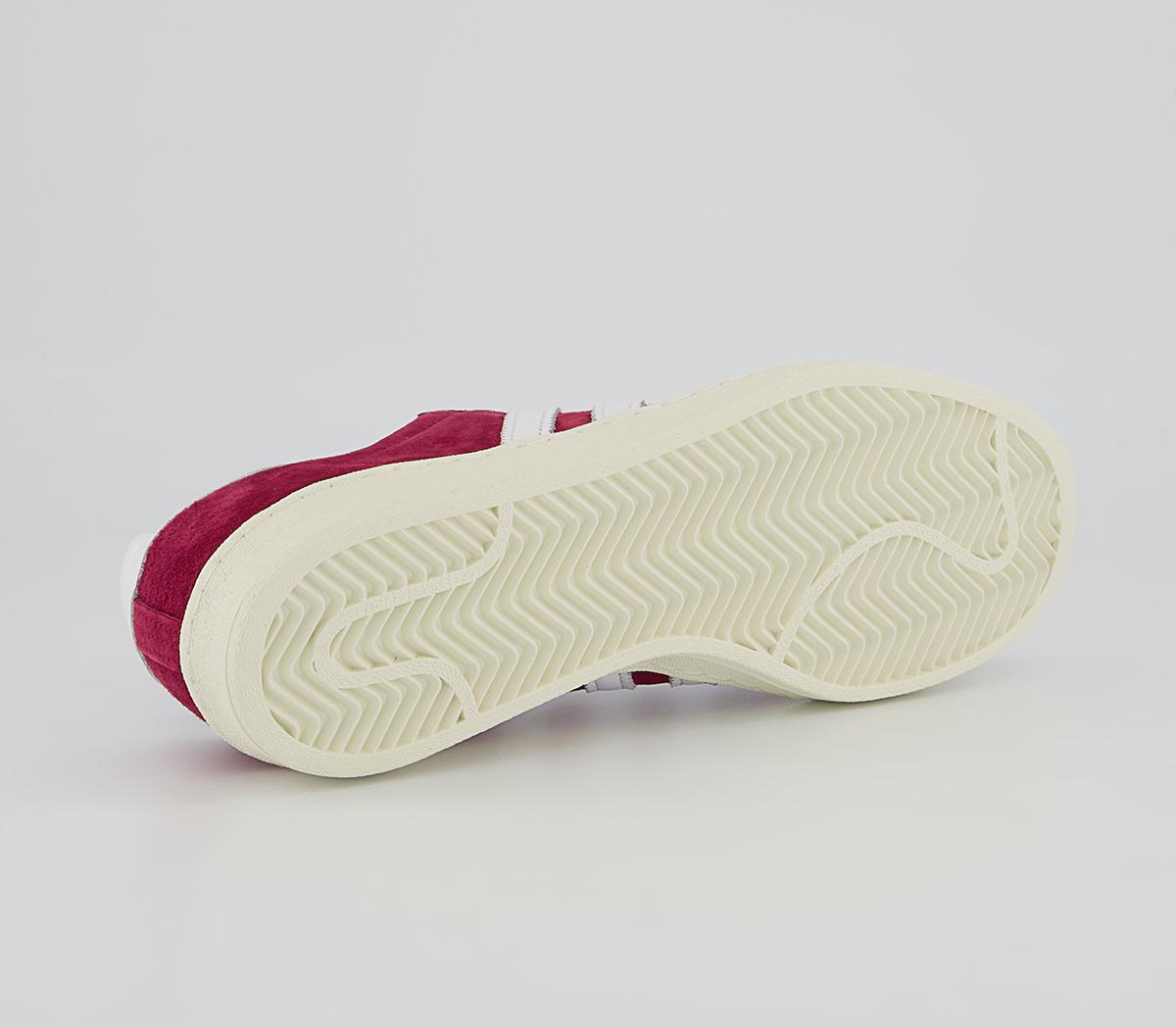 adidas Campus 80s Trainers adidas Campus 80s Trainers Burgundy White Off White