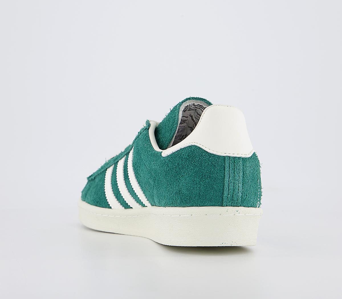 adidas Campus 80s Trainers Collegiate Green Off White - Men's Trainers