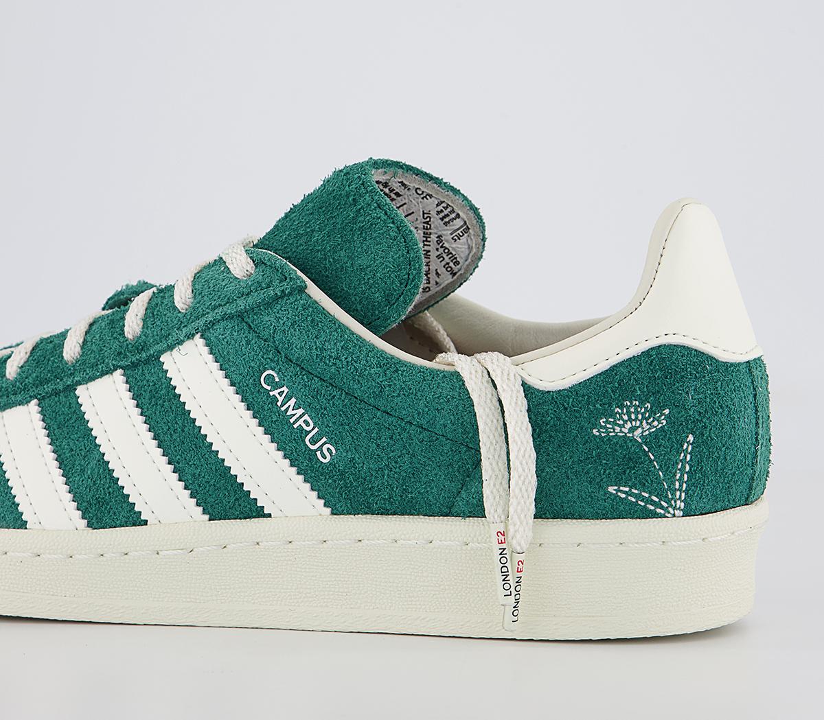 adidasCampus 80s TrainersCollegiate Green Off White