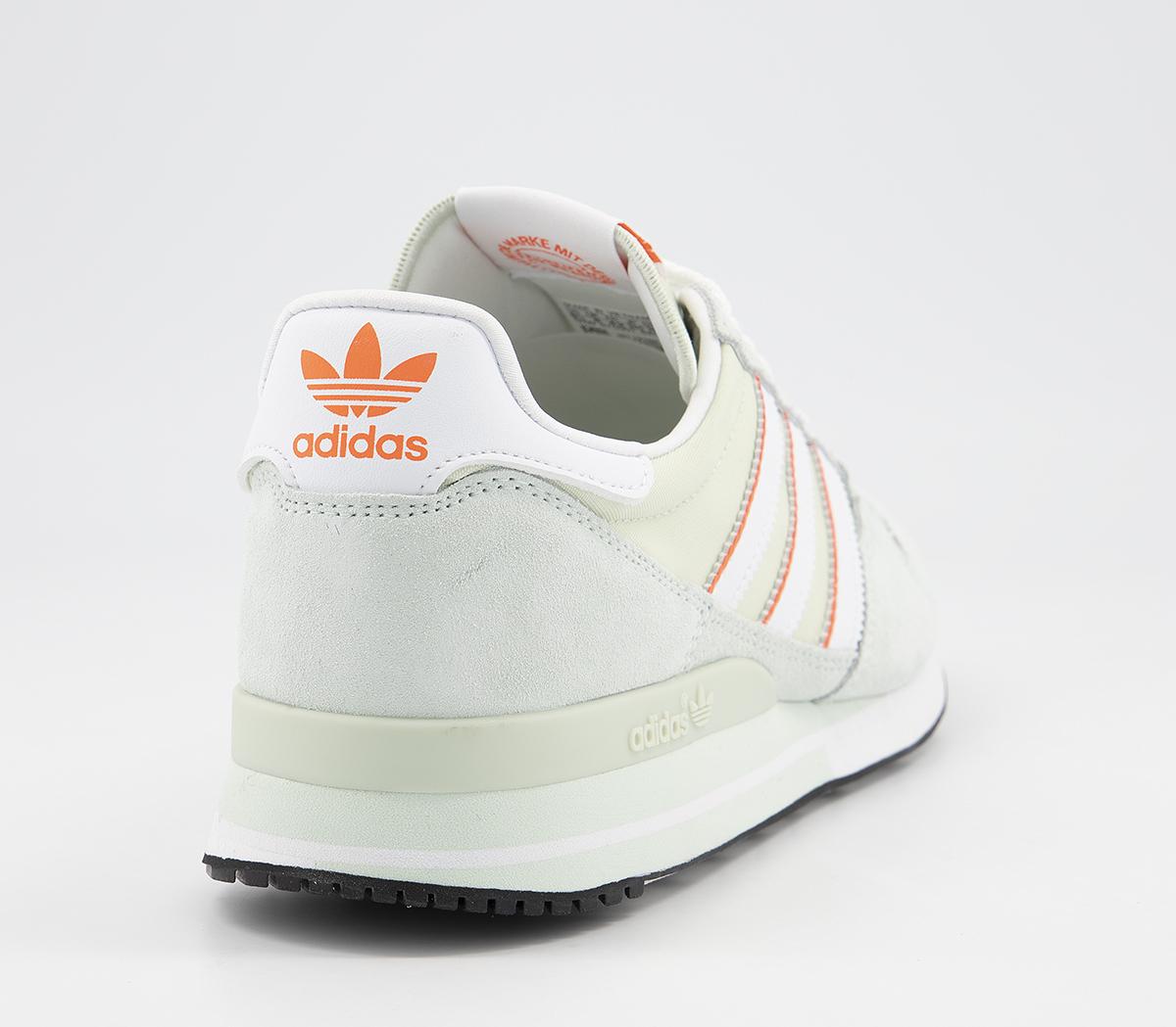 DHE‼️ adidas Zx 500 Trainers Dash Green Solar Red Core Black