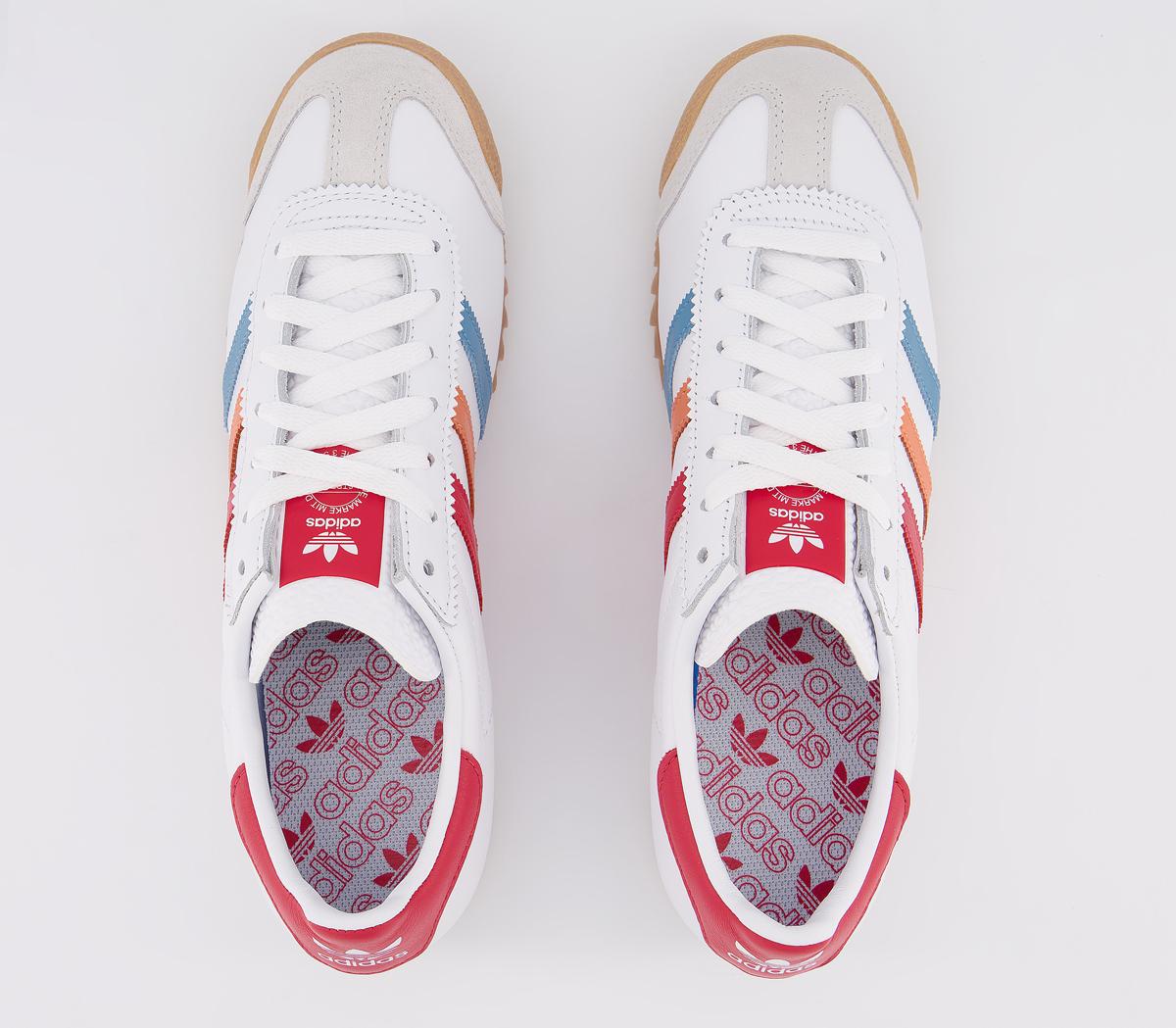 adidas rom red white blue