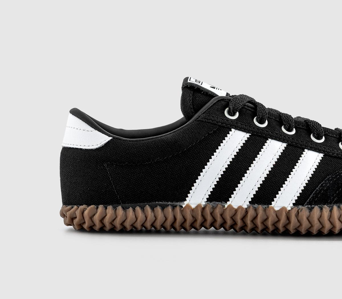 adidasVolley PlimsoleCore Black White