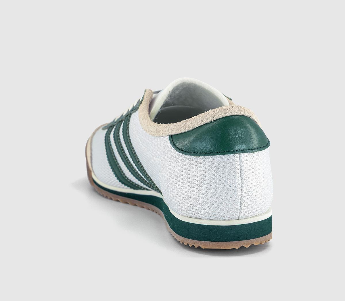 adidasMelbourne TrainersUp There White Dark Green Off White