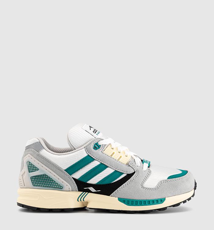 adidas ZX 8000 Trainers Overkill White Onix Equipment Green