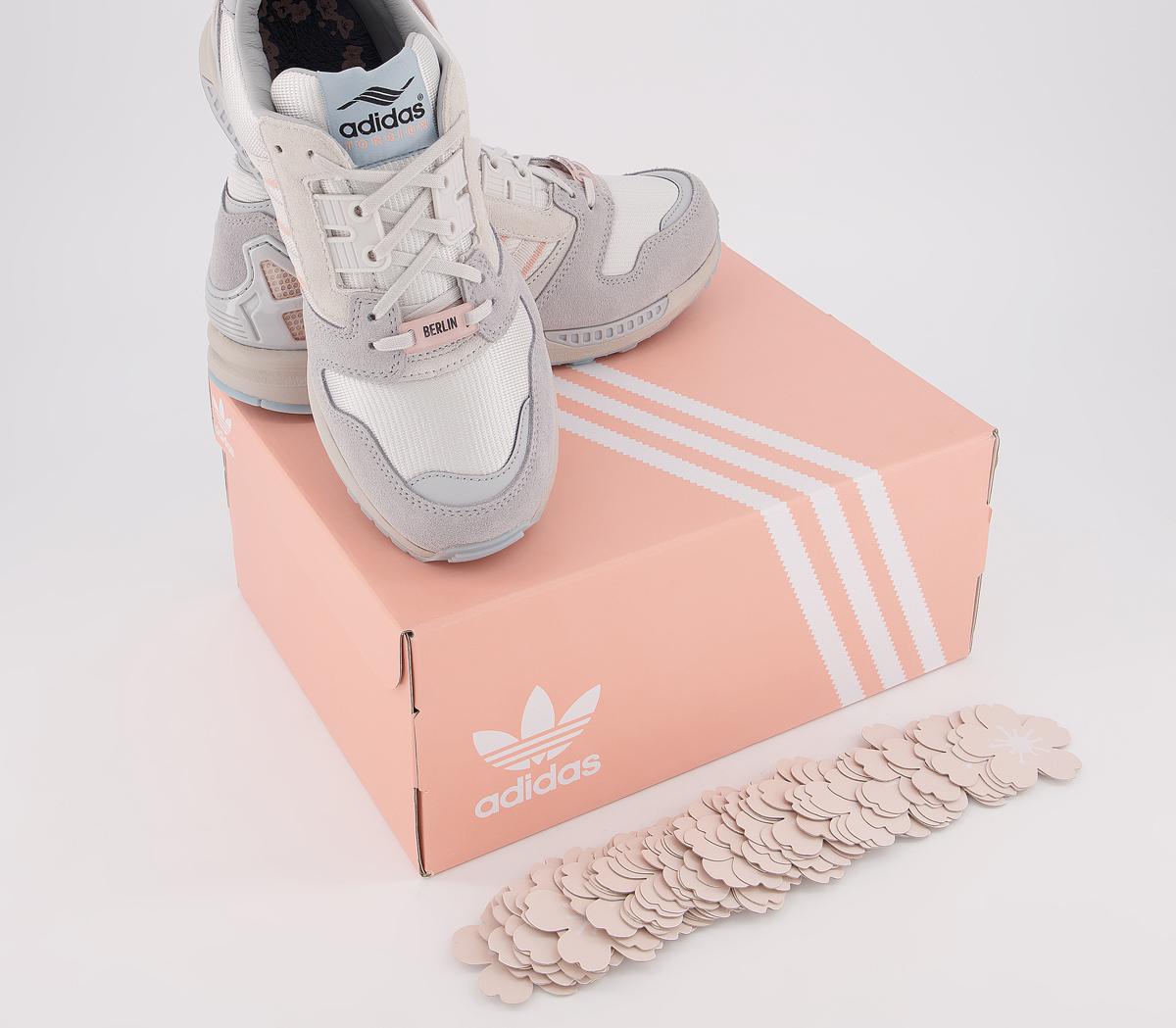 adidas Zx 8000 Trainers Grey Vapour Pink - adidas ZX