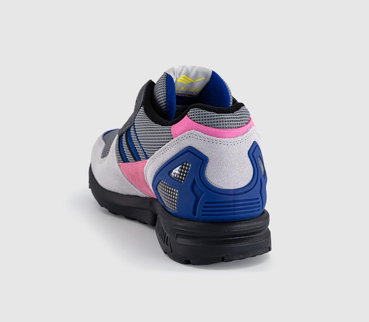 adidasZX8000 TrainersGrey Semi Lucid Blue Lucid Pink