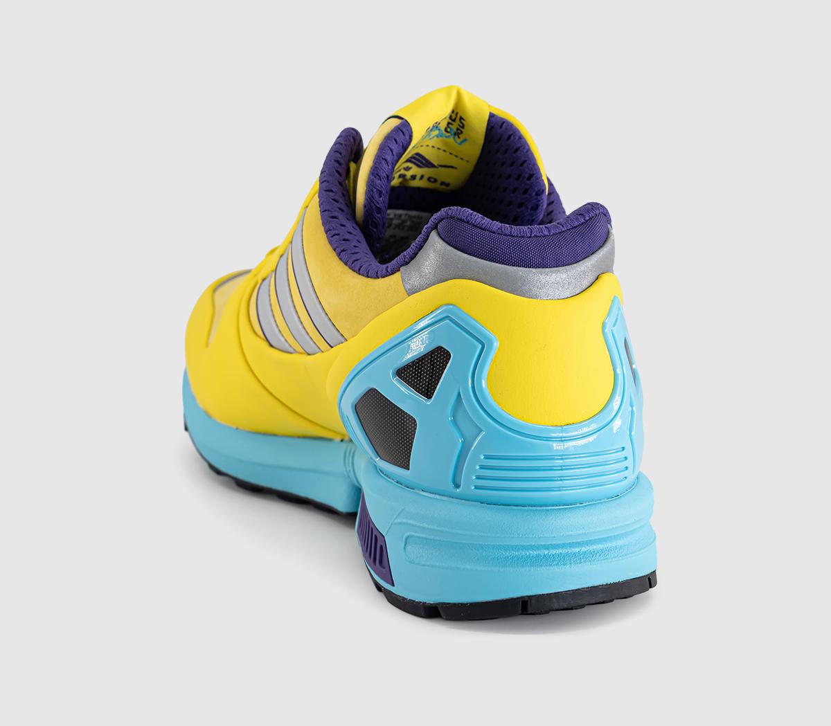 adidasZX8000 TrainersYellow Blue