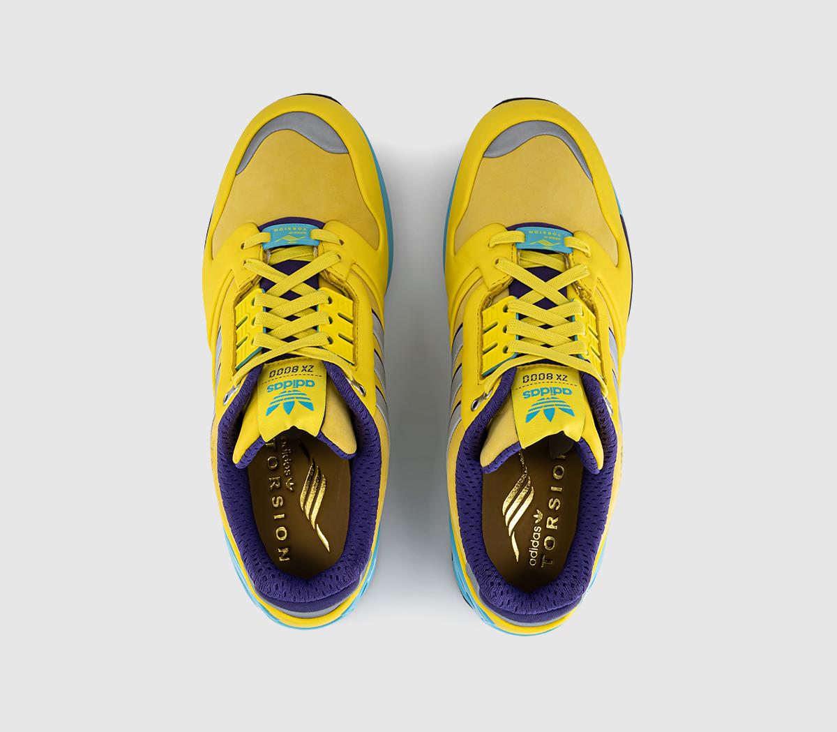 adidasZX8000 TrainersYellow Blue
