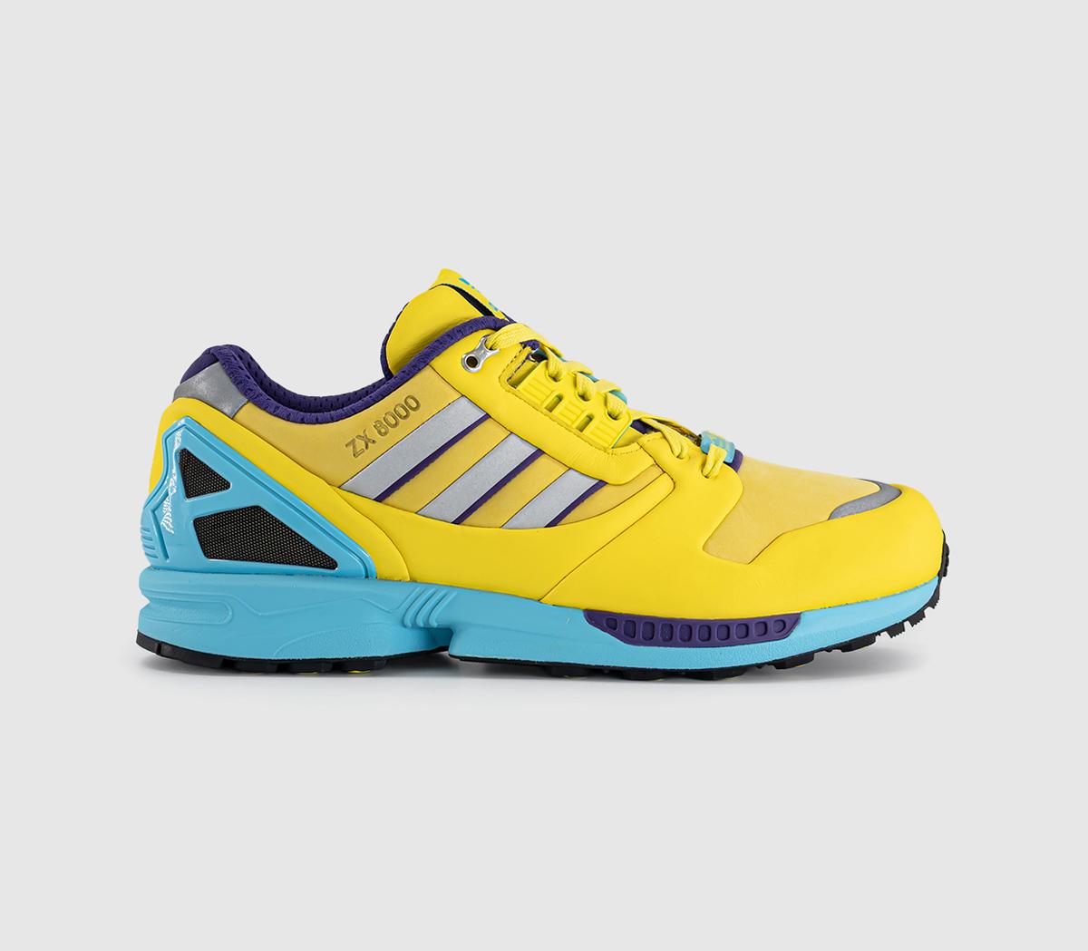 adidasZX8000 TrainersYellow Blue