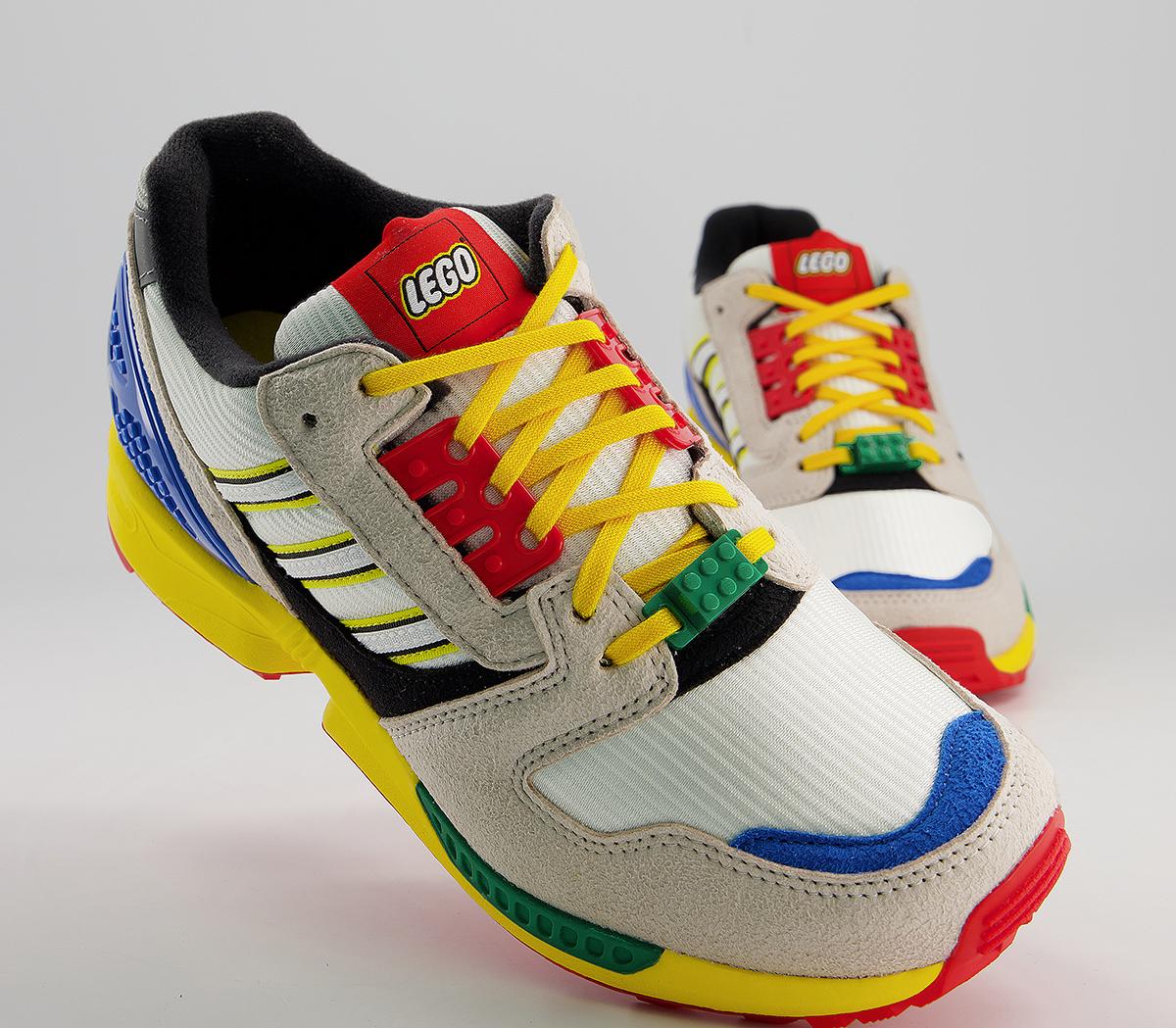 ONE adidas Zx 8000 Trainers Lego Yellow Clear Brown - adidas ZX