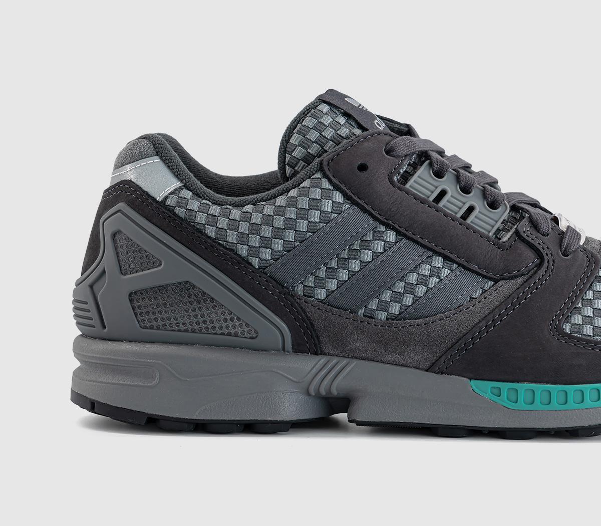 adidasZx 8000 TrainersUtility Black Grey Grey