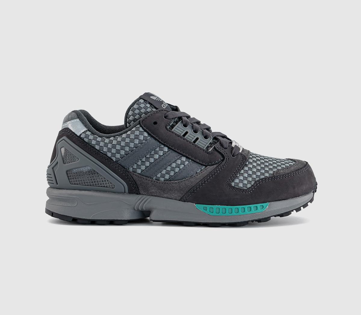 adidasZx 8000 TrainersUtility Black Grey Grey