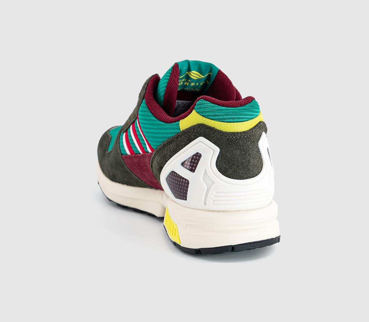 adidas ZX 8000 x OFFSPRING Equipment Green Better Scarlet Cream