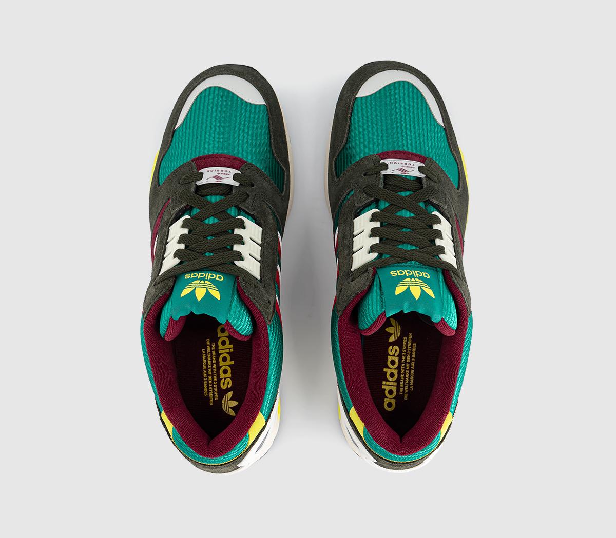 adidas ZX 8000 x OFFSPRING Equipment Green Better Scarlet Cream