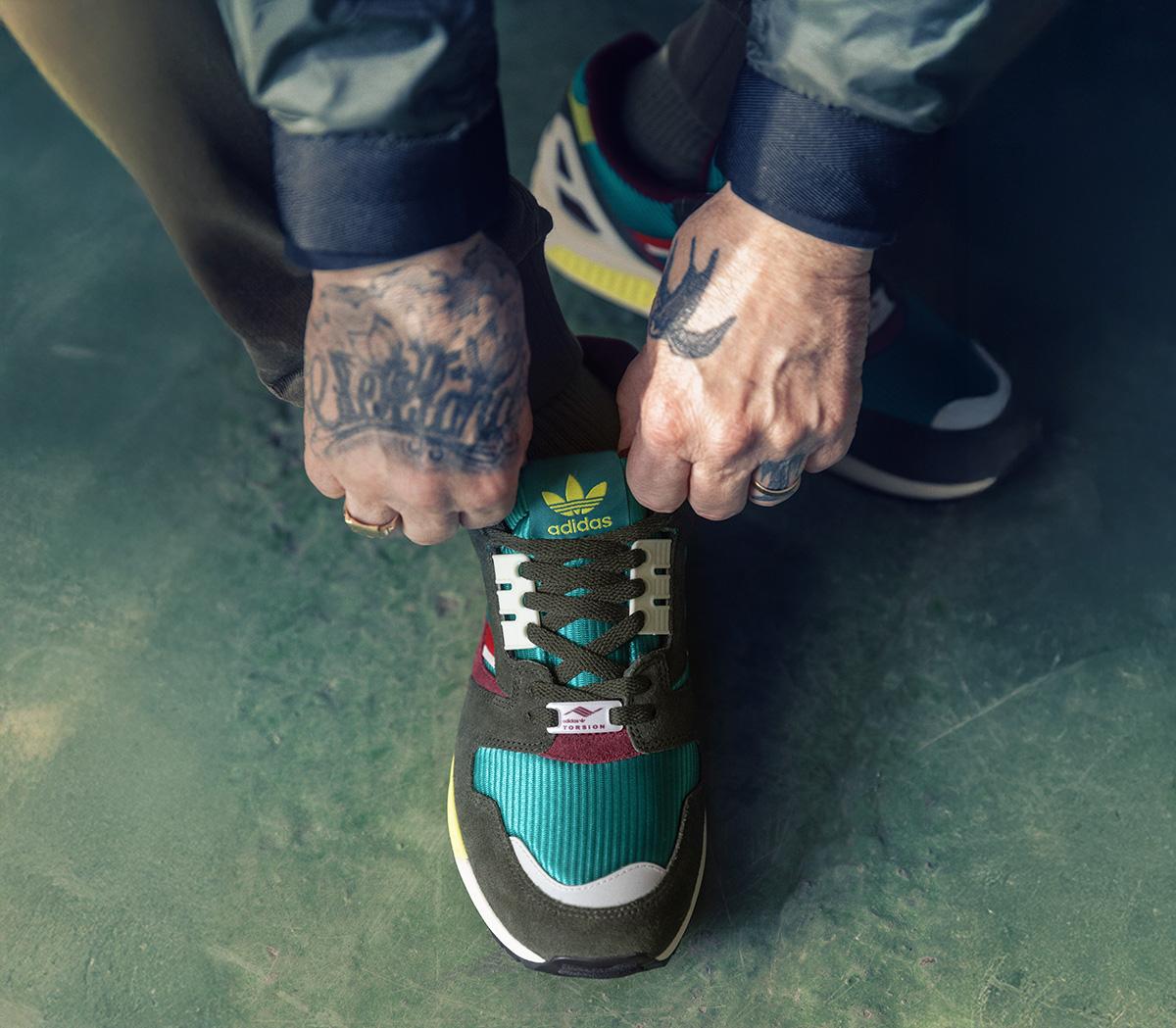 adidas ZX 8000 x OFFSPRING Equipment Green Better Scarlet Cream