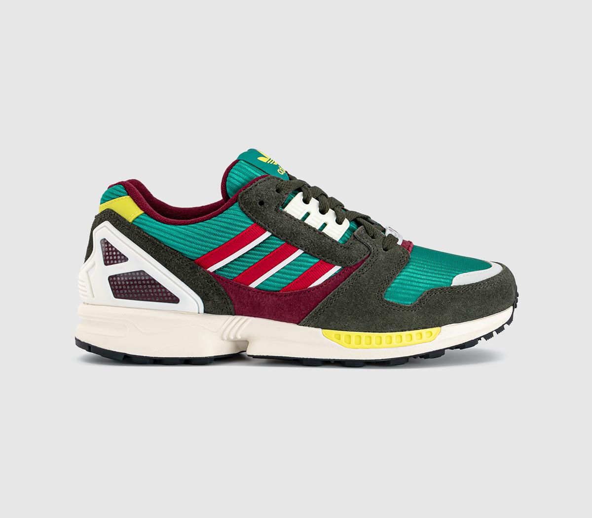 adidas ZX 8000 x OFFSPRING Equipment Green Better Scarlet Cream