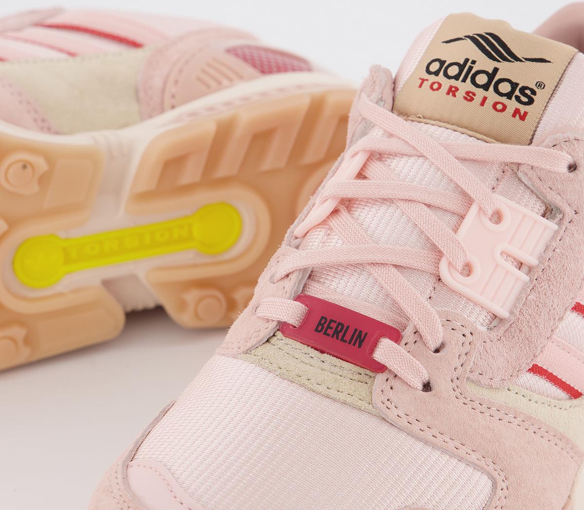 adidas Zx 8000 Trainers Icey Pink Red Vapour Pink - adidas ZX