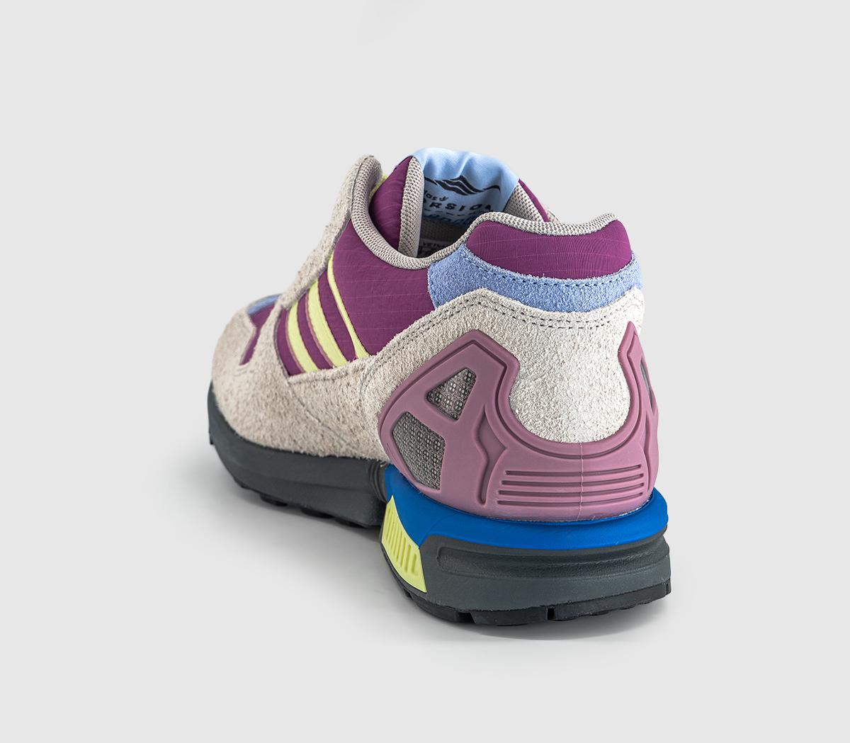 adidasZx 8000 TrainersLucky Pink Yellow Tint Grey