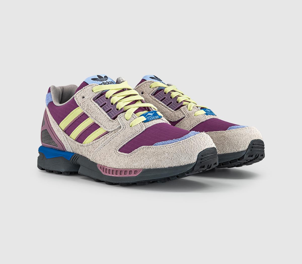 adidasZx 8000 TrainersLucky Pink Yellow Tint Grey