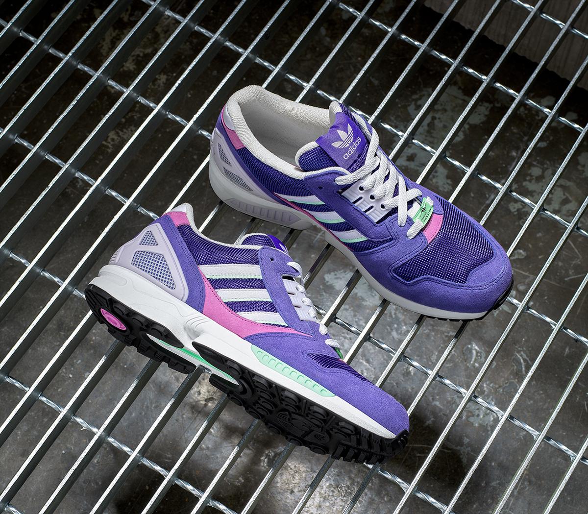 adidasZX 8000 TrainersPurple Frozen Purple Pulse Mint