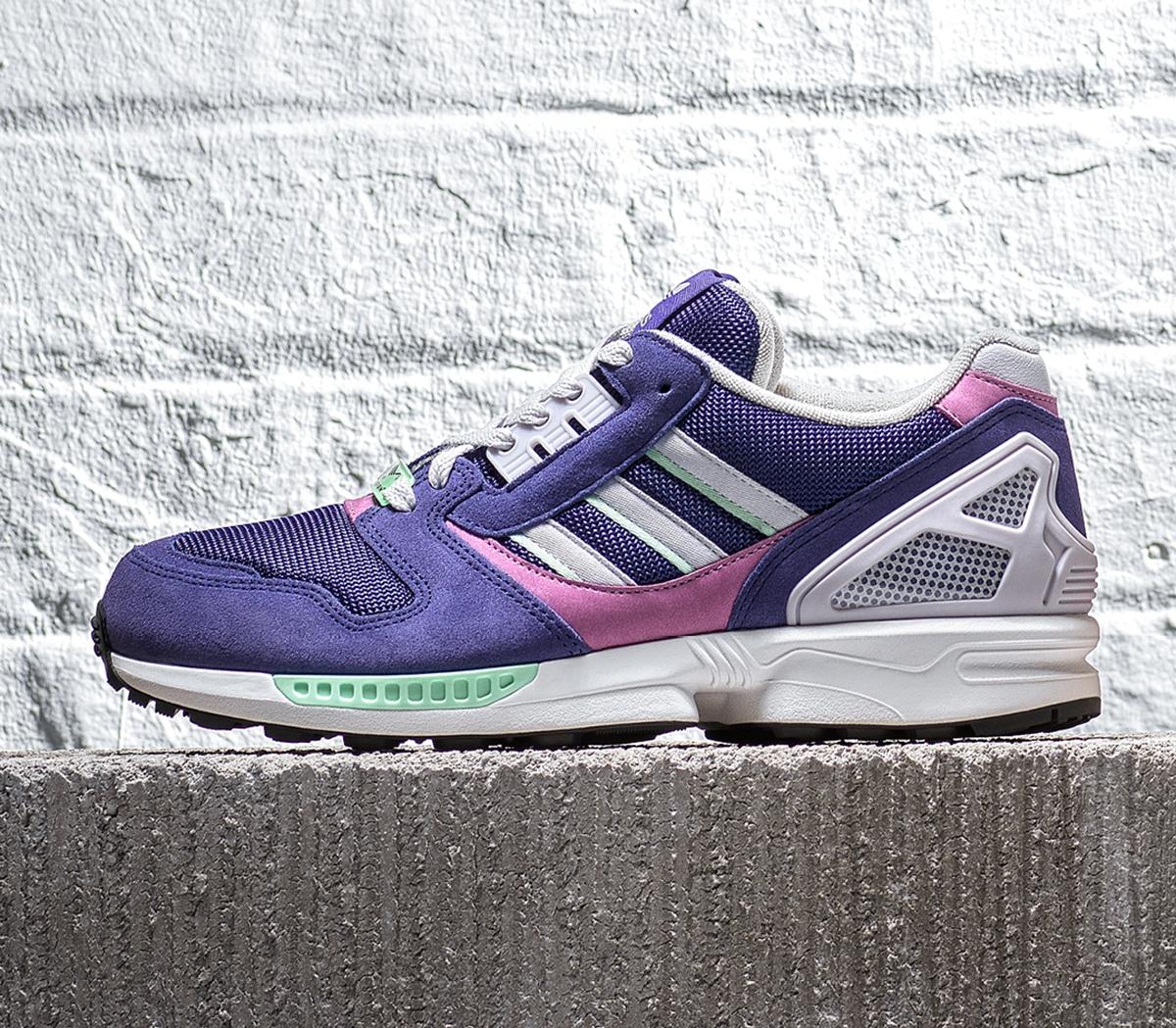 adidasZX 8000 TrainersPurple Frozen Purple Pulse Mint