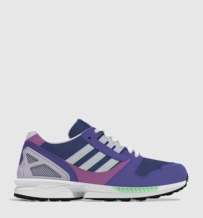 adidas ZX 8000 Trainers Purple Frozen Purple Pulse Mint