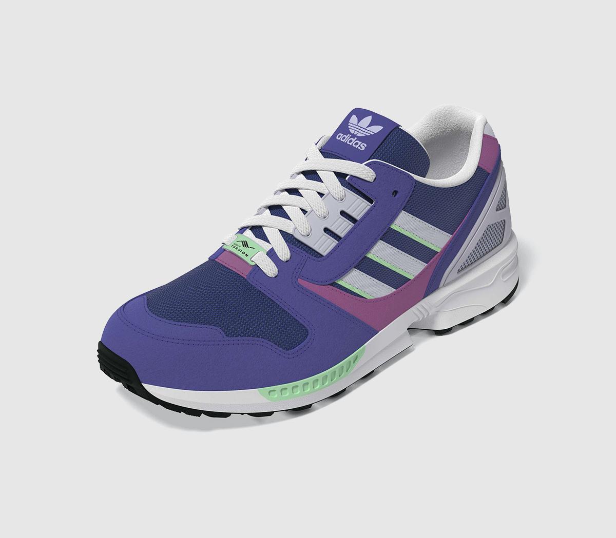 adidasZX 8000 TrainersPurple Frozen Purple Pulse Mint