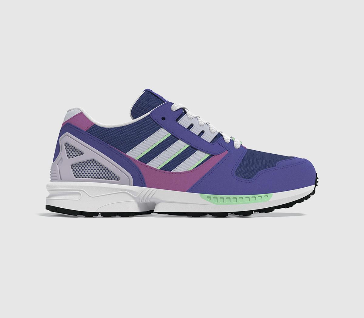 adidasZX 8000 TrainersPurple Frozen Purple Pulse Mint