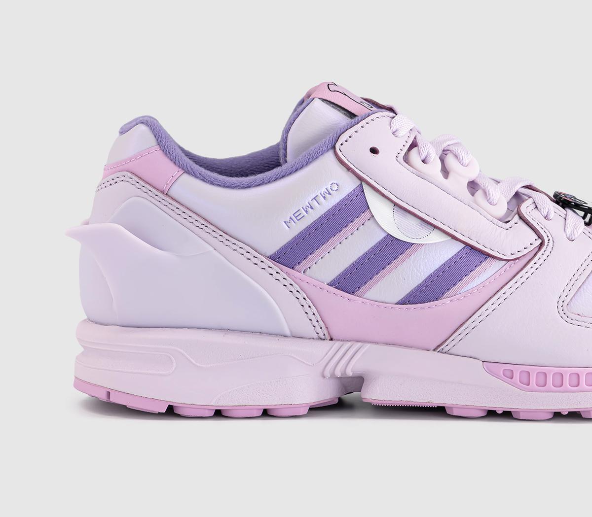 adidasadidas x Pokemon ZX 8000 TrainersPokemon Ice Lavender Violet Fusion Bliss Lilac
