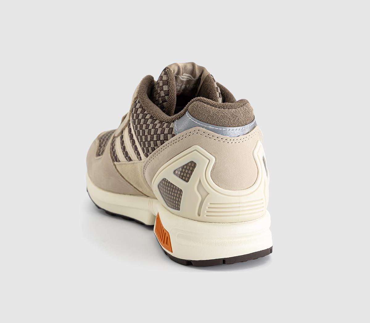 adidasZx 8000 TrainersDust Sand Crystal Linen Cream White