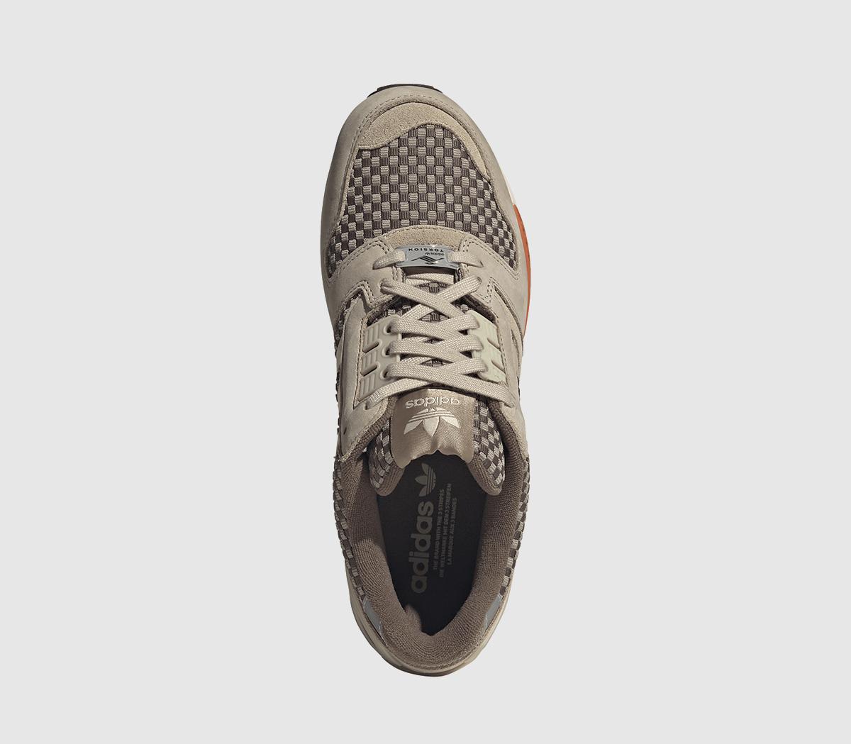 adidas Zx 8000 Trainers Dust Sand Crystal Linen Cream White