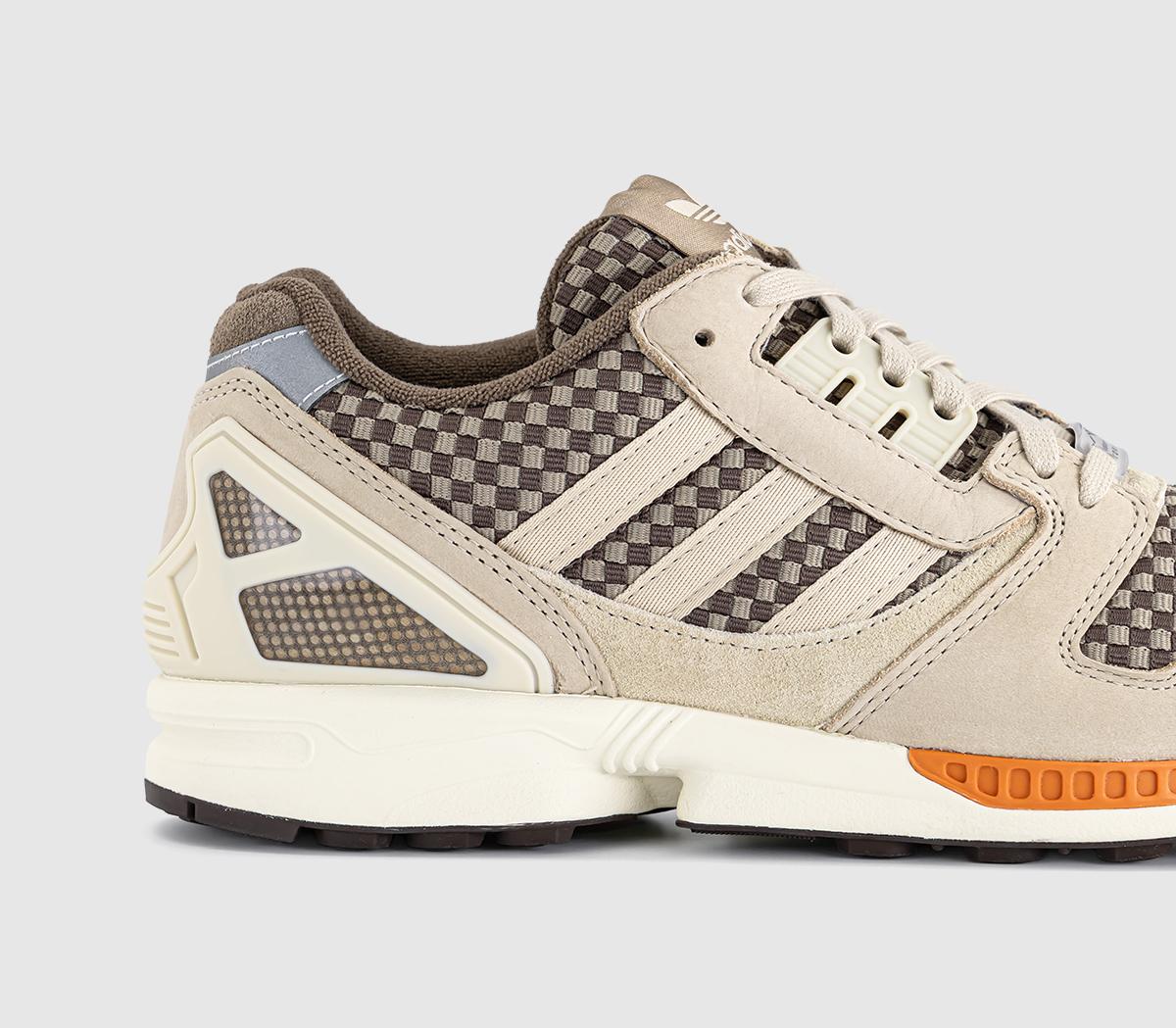 adidasZx 8000 TrainersDust Sand Crystal Linen Cream White