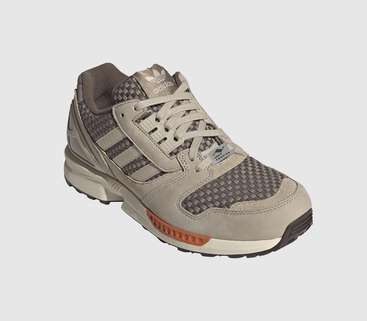 adidas Zx 8000 Trainers Dust Sand Crystal Linen Cream White