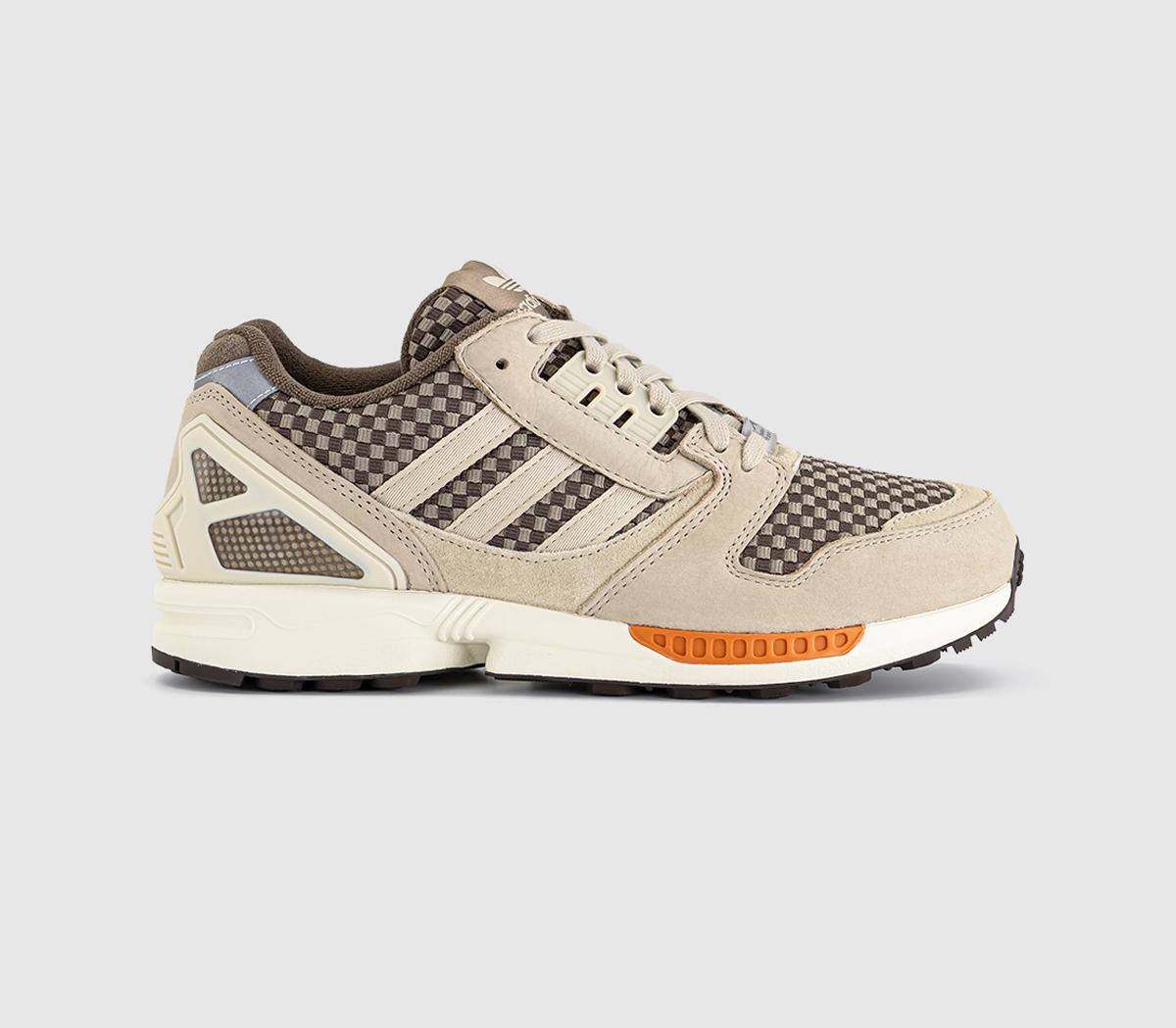 adidasZx 8000 TrainersDust Sand Crystal Linen Cream White