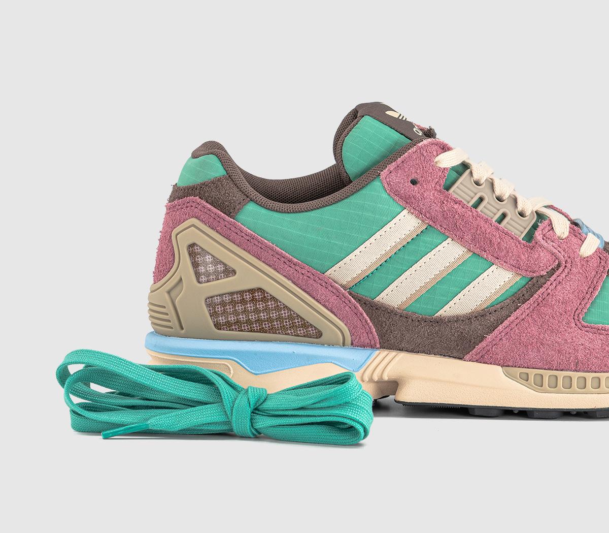 adidasZx 8000 TrainersSt Fade Ocean Sand Strata Wonder Red