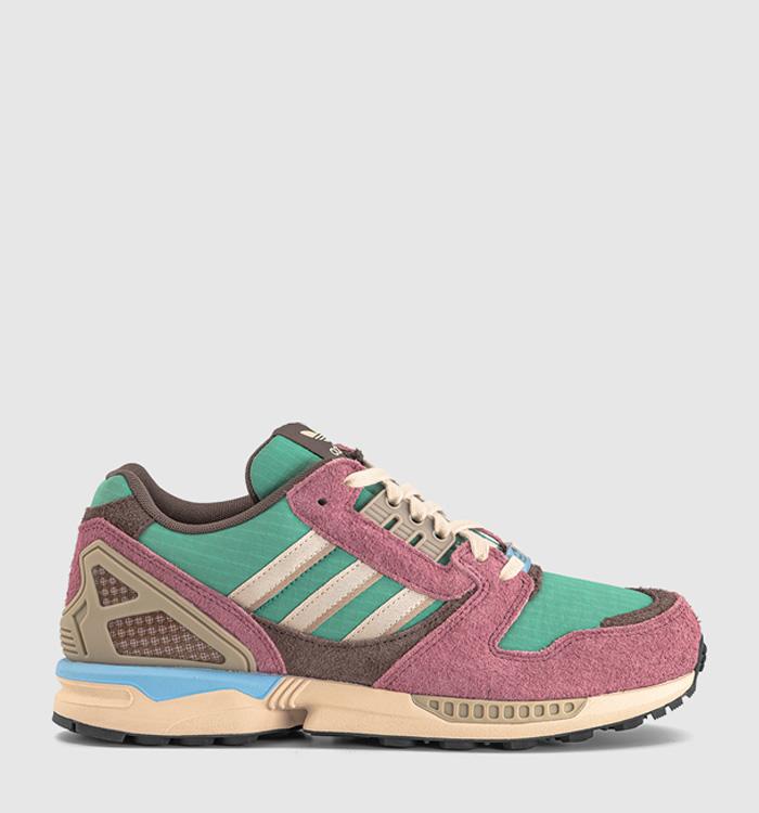 adidas Zx 8000 Trainers St Fade Ocean Sand Strata Wonder Red