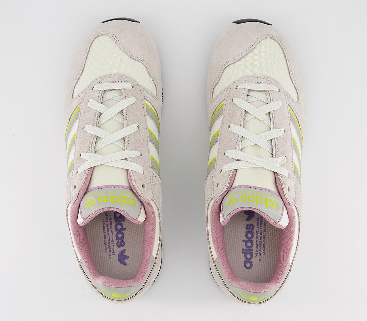 adidas Race Walk Trainers adidas Race Walk Trainers Crystal White Metal Grey Crystal White