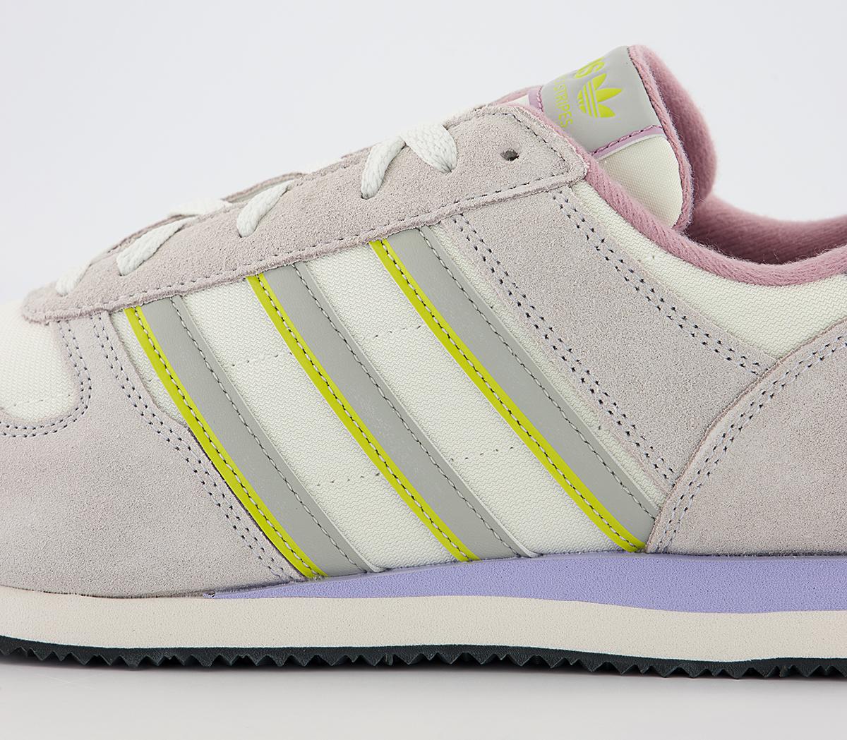 adidas Race Walk Trainers adidas Race Walk Trainers Crystal White Metal Grey Crystal White